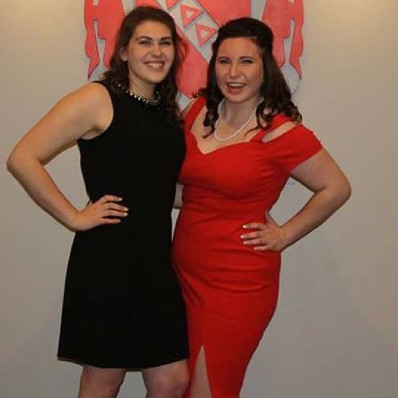 Red Homecoming Dress (Like-New) - Picture 1 of 5